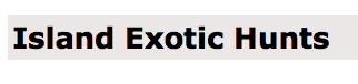 island Exotic