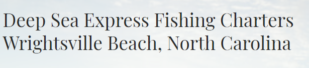 Deep Sea Express Fishing Charters
