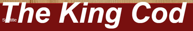 The King Cod